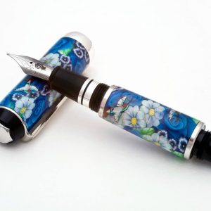 Blue Rose Fountain Pen