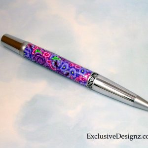 Purple Roses Pen