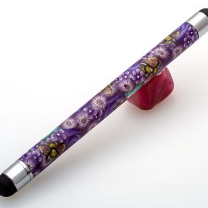 Purple Rose Baton Stylus