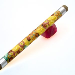 Yellow Rose Baton Stylus