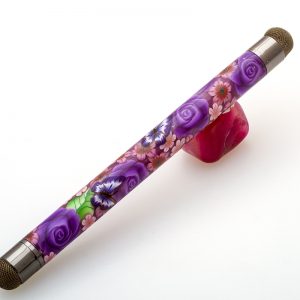Violet Rose Baton Stylus