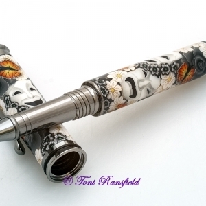 Drama Queen with Monarch Butterflies