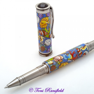 Salt Water Aquarium Rollerball Pen